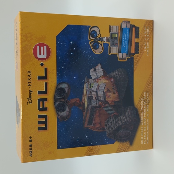 Disney Other - Disney Pixar WALL-E 300 Piece Puzzle Wooden 19.5 Inch By 17.3 Inch Kids Games